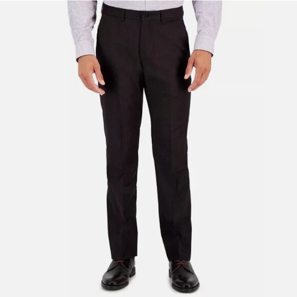 NEW $260 Armani Exchange Men's Charcoal Slim Fit Solid Suit Pants 36 L - Picture 1 of 10
